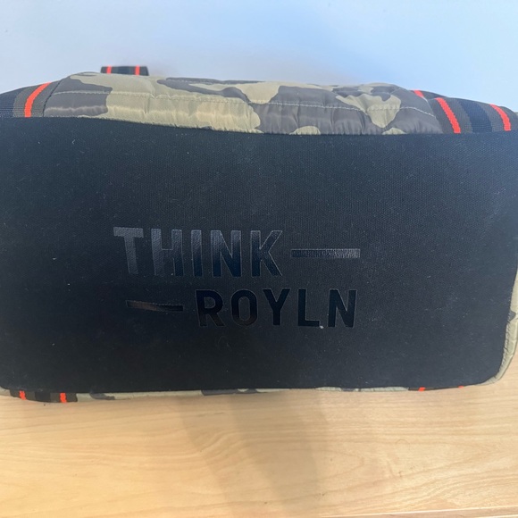 Think Royln Large Wingman Tote Bag in Olive Camo - Picture 6 of 6